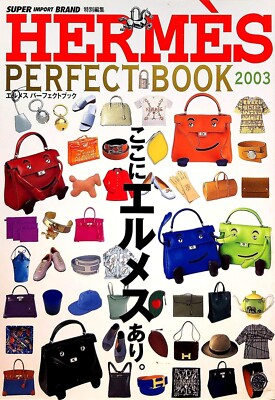 Hermes Perfect Book 2003 Birkin Kelly Bag Purse Scarf Vintage