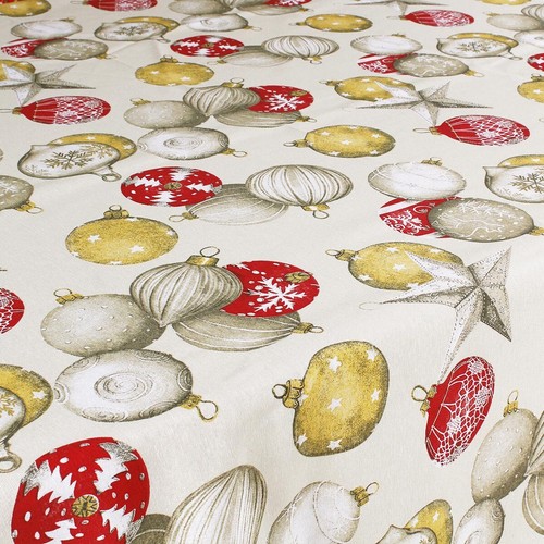 Tela Algodón A Fantasia Navidad Corte 280x280 CM Metro Rojo Natale - Imagen 11 de 27
