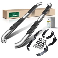 New 3 Ss 304 Round Side Step Nerf Bars For Honda Pilot 2009-2015 Sport Utility