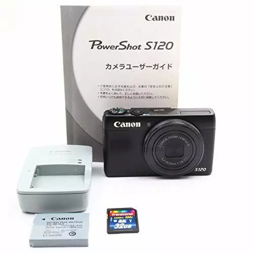 Canon Digital Camera PowerShot S120 F value 1.8 Wide angle 24mm Optical 5x  zoom