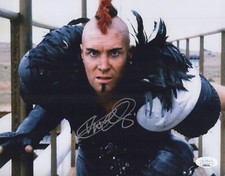 VERNON WELLS Hand Signed MAD MAX 2 8x10 Photo Authentic Autograph JSA COA Cert