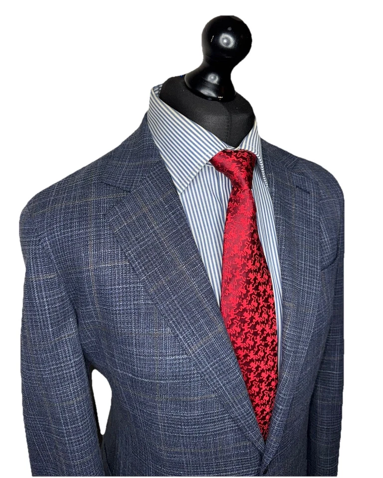 Blazer de diseño de lujo REISS LONDON AJUSTE A MEDIDA 42R Foto 2 de 4