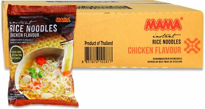 [ 24x 55g ] MAMA Instant Reisnudeln Huhngeschmack / Rice Noodles Chicken Flavour