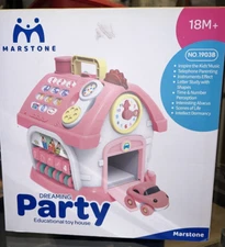 Baoli Pink White Dreaming Party Education House Age 18M NEW