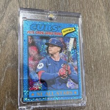 Topps 2026 Heritage Sparkle Pete Crow-Armstrong Cubs #261 Baseball Card