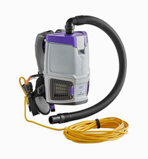 ProTeam GoFit 3 Bagged 3 Qt Corded Backpack Vacuum w/ Hose Wand Floor Tool
