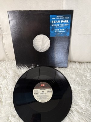 Sean Paul Give Me The Light / Like Glue 12'' Black Vinyl Single VP Records Regga 