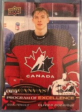 OLIVIER RODRIGUE 2025-26 UPPER DECK SERIES 2 CANVAS PROGRAM OF EXCELLENCE #C-270