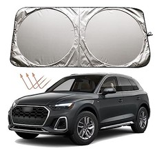 XHRING Windshield Sun Shade for Audi A4 A5 A6 A7 A8 Q3 Q5 Q7 Q8 S6 S7 S8