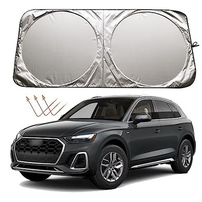 XHRING Windshield Sun Shade for Audi A4 A5 A6 A7 A8 Q3 Q5 Q7 Q8 S6 S7 S8 