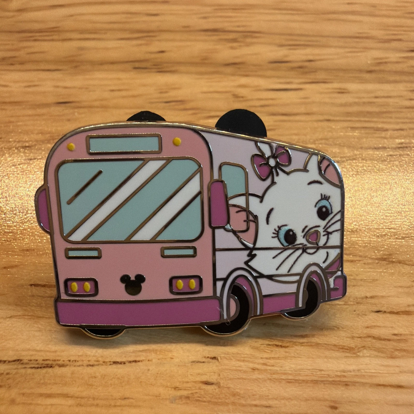 DLR Marie Buses Aristocats Wave A Series 2 2026 Hidden Mickey Disney Pin 182458