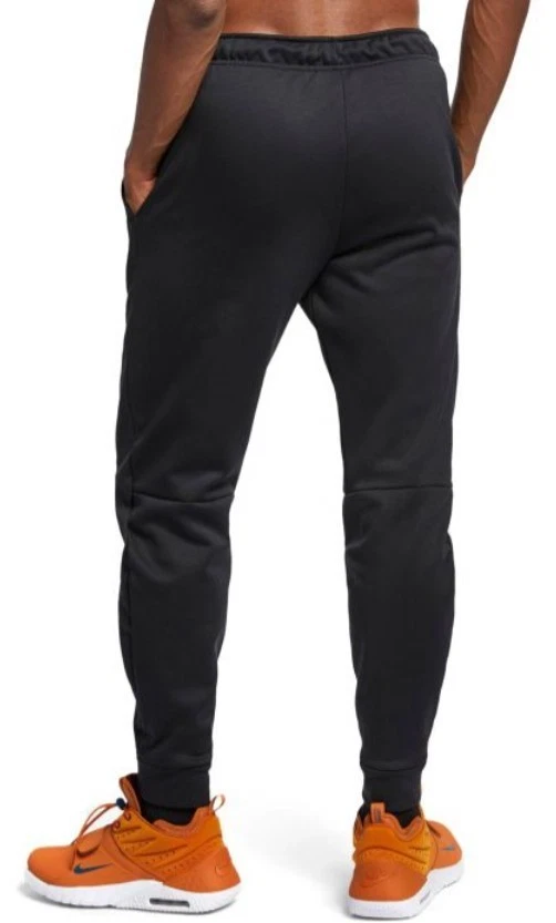 NUEVO Nike Hombres Therma Fit Pantalón Taper 932255-010 GRANDE Negro/Metálico Hematita Foto 2 de 4