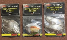 FLW ARKE PREMIUM REPLACEMENT BLADES FOR SPINNERBAIT FISHERMAN 5 CT.