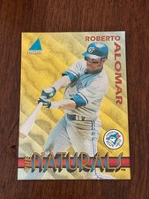 1994 Pinnacle The Naturals Roberto Alomar #8 Toronto Blue Jays