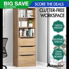 ALFORDSON Chest of 3 Drawers Office Storage Cabinet Tallboy Bedroom Wood