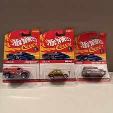 Hot Wheels Classics Series 1 Vw Bug Baja Breaker Ford F-100 Set Of 3