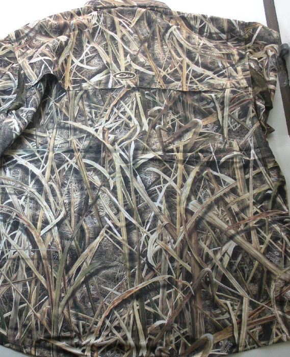 Drake Waterfowl 26000131-S 260 Camo ShortSleeve Vented Shirt Blades Small - Image 3 of 4