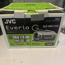 JVC Everio GZ-MG130U 30GB Hybrid HDD Camcorder 34x Optical Zoom
