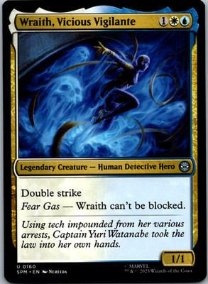 Wraith, Vicious Vigilante Marvel's Spider-Man NM Normal