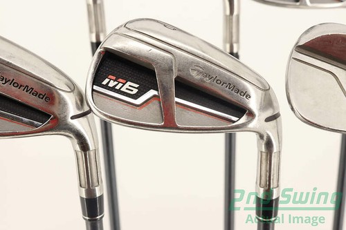 TaylorMade M6 Iron Set 6-PW AW Graphite Senior Right -3/4" - Picture 2 of 8