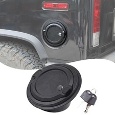 Locking Gas Tank Cap Cover Compatible with Hummer H2 2003-2009 Locking Gas Ca...