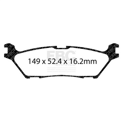 EBC Brakes ED93142 Extra Duty Bremsbeläge Für Lkw/SUV