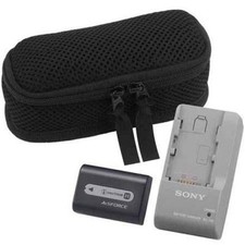Sony Travel Kit for Camcorders NP-FH50 Battery/BC-TRP Charger/Pouch ACC-TCH5 