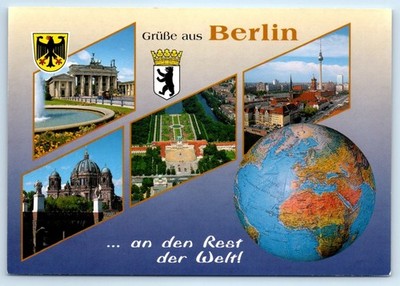 Gruss aus Berlin - GERMANY 4x6 Postcard