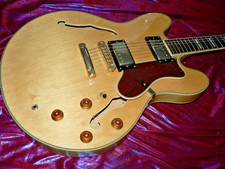 STUNNING EPIPHONE SHERATON SEMI GUITAR IN NATURAL ,MADE IN KOREA , 25 YEARS OLD