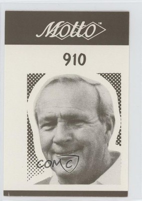 1987 Motto Game Cards Arnold Palmer #910 0w6