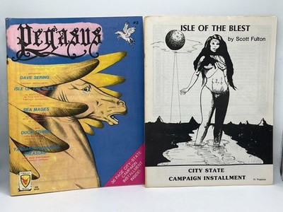 Judges Guild Pegasus Ausgabe 3 RPG Magazin + Insel des Segens Hefte