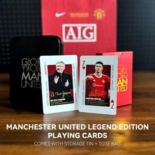 Manchester United Poker Cards collection of poker playing cards collection card