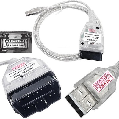 OBD2 USB Diagnose-Adapter K+DCAN - kompatibel mit BMW E92, E93 od 03/2007