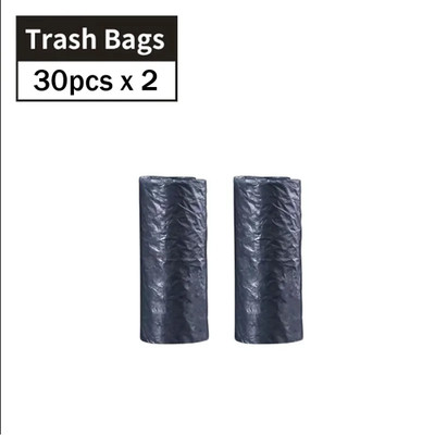 300Ml Car Trash Bin Alloy Garbage Can for Car Dustbin Waste Rubbish Basket Bin O