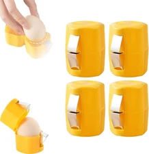 Yellow), Upgrade Egg Cutter Egg Cracker Tool Multifunctional Egg Cutter Mul