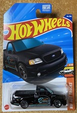 2025 Hot Wheels 94 99 Ford F-150 Svt Lightning Black