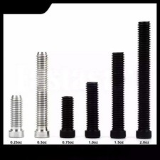 FURY Billiard Cue Adjust Weight Bolt Screw Tornilla 0.25/0.5/0.75/1/1.5/2 Oz