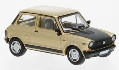 PCX87 870274 - Autobianchi A112, Gold Haube Schwarz, 1980 HO 1:87