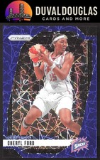 2024 Panini Prizm WNBA #59 Cheryl Ford Blue Velocity Prizms