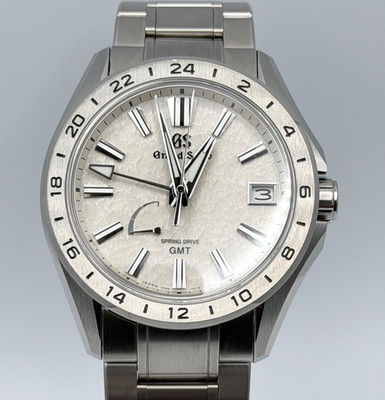 Grand Seiko Evolution 9 GMT SBGE285  Mist Flake   FULL SET | EXCELLENT CONDITION