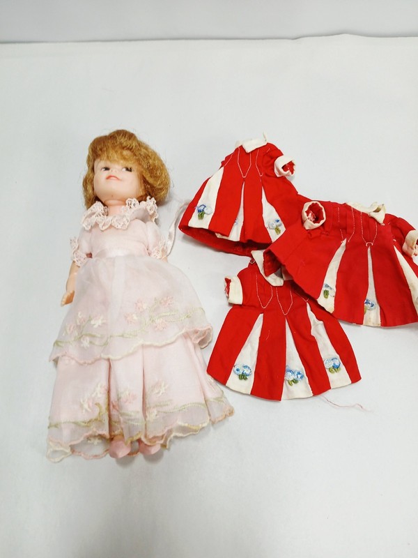 Vtg 1963 Penny Bright Doll with Clothing