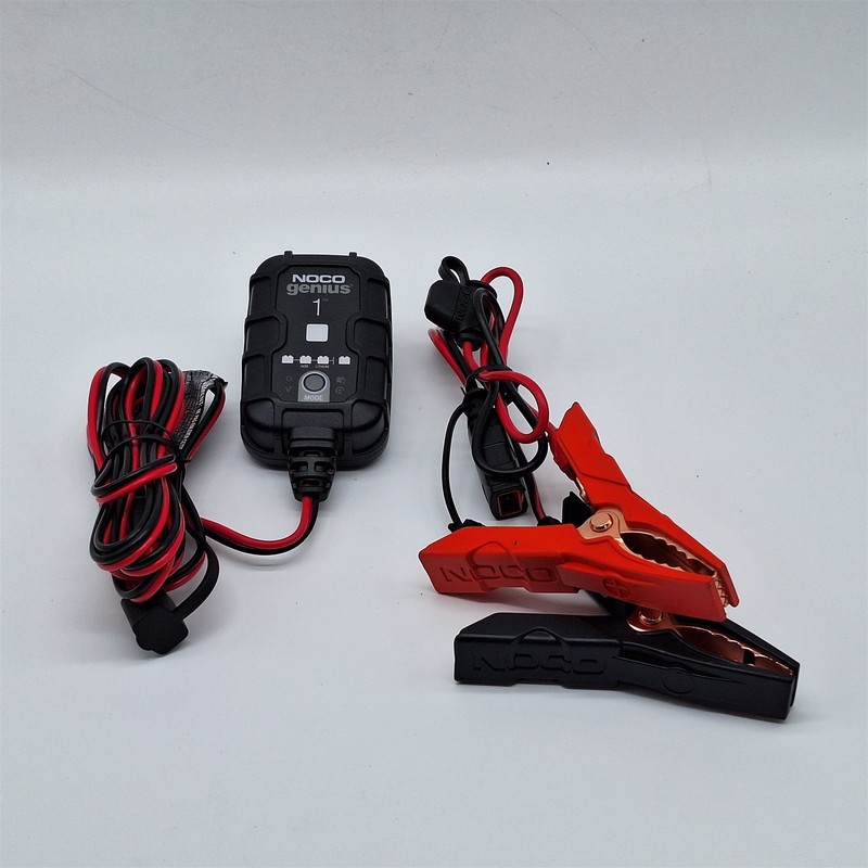 NOCO GENIUS1, 1A Smart Car Battery Charger, 6V and 12V Automotive Charger