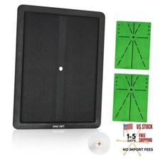 Golf Hitting Mat, with Clear Swing Path Feedback, Golf Hitting Mat-2 PACK