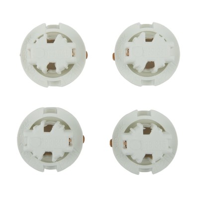 Holder Tail Light Socket 2000-2016 4pack 63216943036 E83 White Brandneu