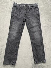 Levis 559 Jeans Mens Measured 36x30 Black Relaxed Straight Leg Denim Classic