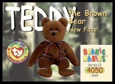 1999 Beanie Babies Series 2 Teddy the Bear (new face) #234
