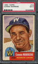 1953 Topps Connie Marrero #13 PSA5