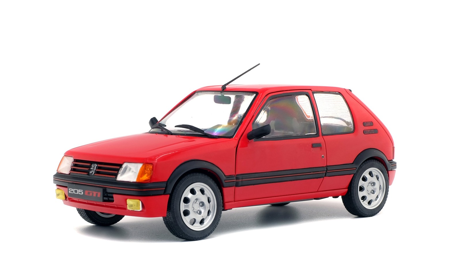 Peugeot 205 GTI 1.9L Mk1 modèle réduit sans entretien pour décoration de bureau