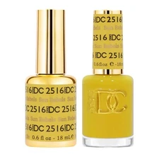 DND DC Soak Off Gel Polish + Matching Nail Lacquer - #2516 Sun Rebels