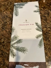 Thymes Frasier Fir Reed Diffuser Set – Includes Reeds, Fragrance Oil 7.75 New